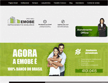 Tablet Screenshot of emobe.com.br